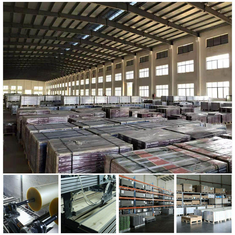 UV Kaplama Click Lock SPC Vinil Döşeme Uzm Vinil Karo 5mm Yaşlanma Direnci