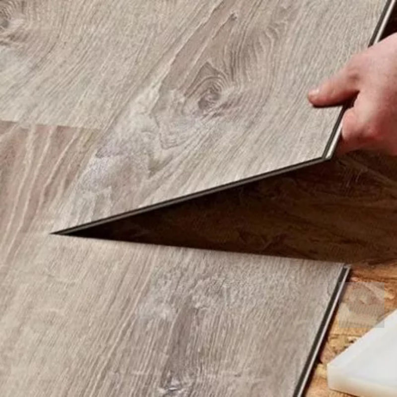 3,5 mm -6,0 mm SPC Kilitli Döşeme Tıklama Kilidi Vinil Tahta Döşeme Çevre Dostu