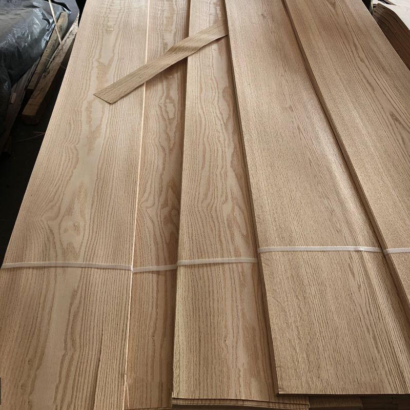 0.45mm 0.5mm 1mm Kırmızı Meşe Kaplama Levhalar Ahşap Kaplama Levha Dilimlenmiş Kesim