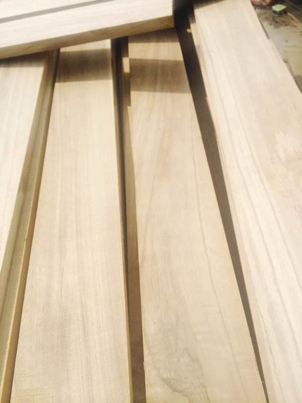 Kapalı Masif Ahşap Paneller Huş Rengi Dekorasyon Doğal Paulownia 100-2500mm