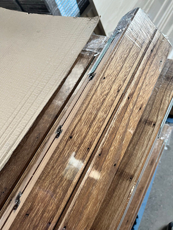 Vintage Ev Dekoru 12mm Mühendislik Ahşap Panelleri Özel Boyut