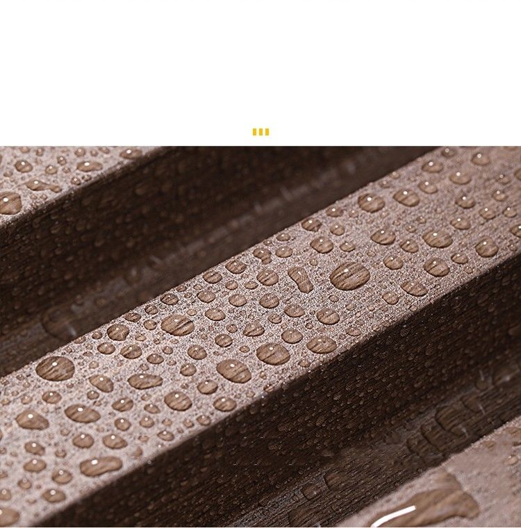 İç dekoratif duvar panelleri PVC kaplı tavan paneli Bambu Fiber Art Louver Arkaplan panelleri WPC Fluted Slat Panel