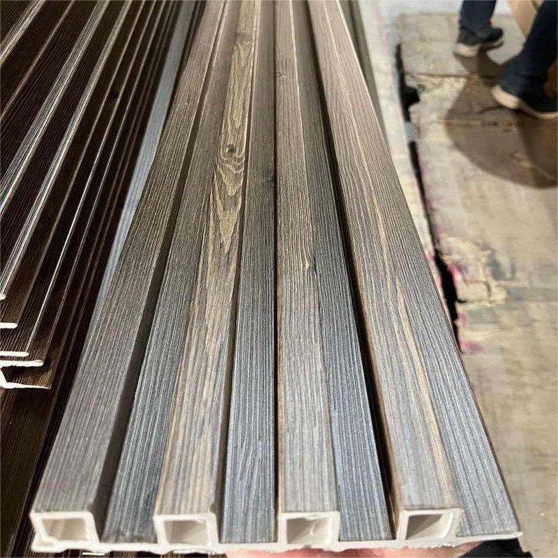 Renkli WPC Duvar Paneli Duvar Dekorasyonları İç Yapı Kolay Kurulumu Çizik Karşıtı WPC Duvar Kaplamaları