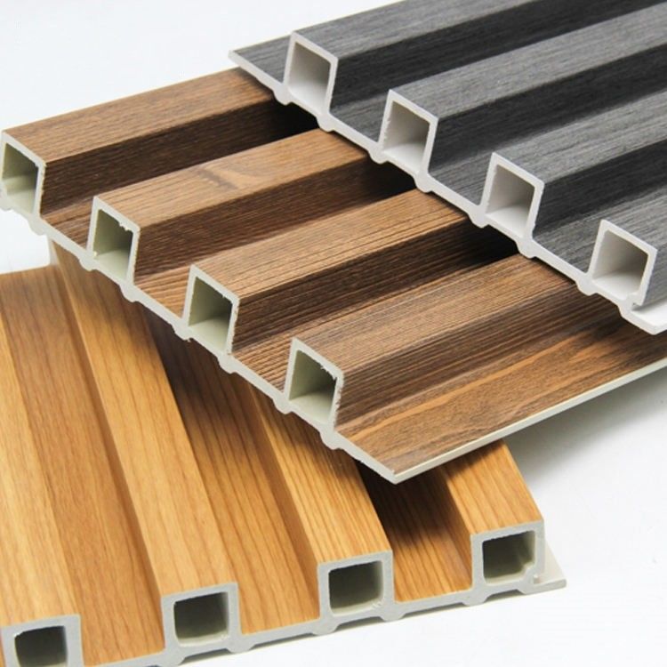 Renkli WPC Duvar Paneli Duvar Dekorasyonları İç Yapı Kolay Kurulumu Çizik Karşıtı WPC Duvar Kaplamaları