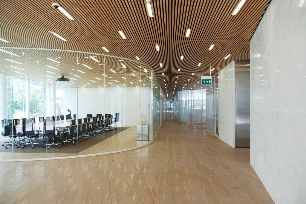 Tavan Ahşap Panel Wpc Wpc Tavan Dekorasyonu Wpc Dış Tavan