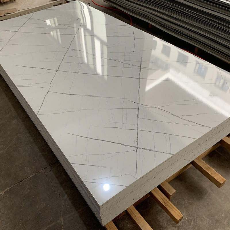 Vinyl Lüks 100% Çevre Dostu Su geçirmez Zemin SPC 3mm 3.5mm 4mm 5mm PVC Modern İç Duvar Kaplamaları