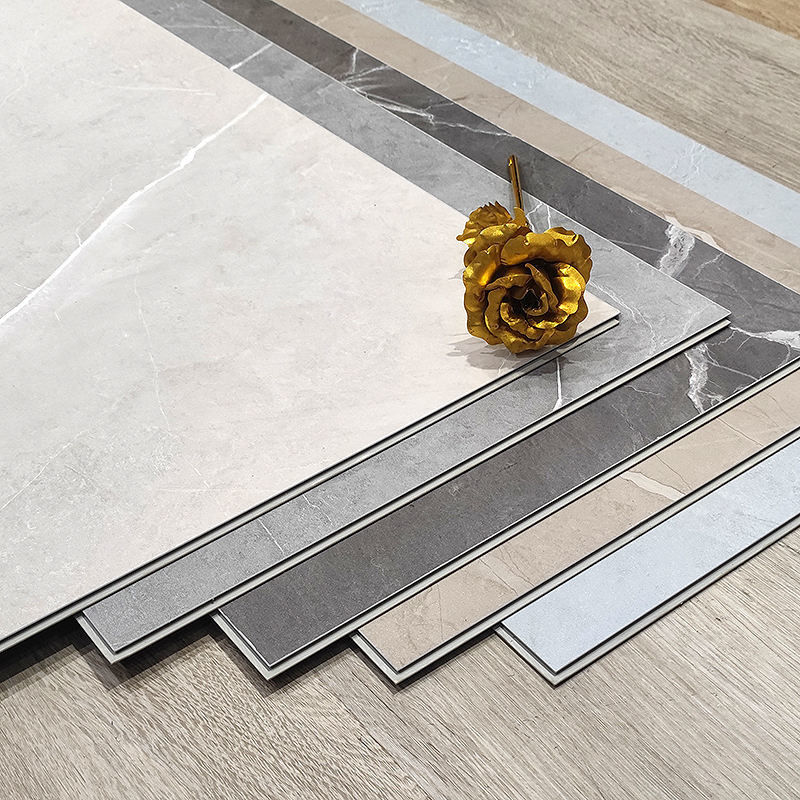 Fabrika Doğrudan Duş Mermer Kompozit Duvar Paneli Tahta İç Su geçirmez PVC Malzeme SPC Duvar Paneli