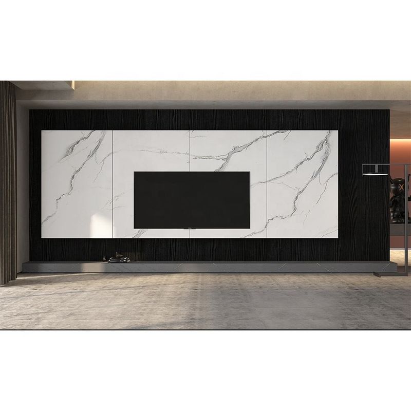 Su geçirmez 3mm 4mm 5mm Tıklama Plastik Vinyl Tahta PVC Duvar Paneli Tahta SPC Yer Yaprakları