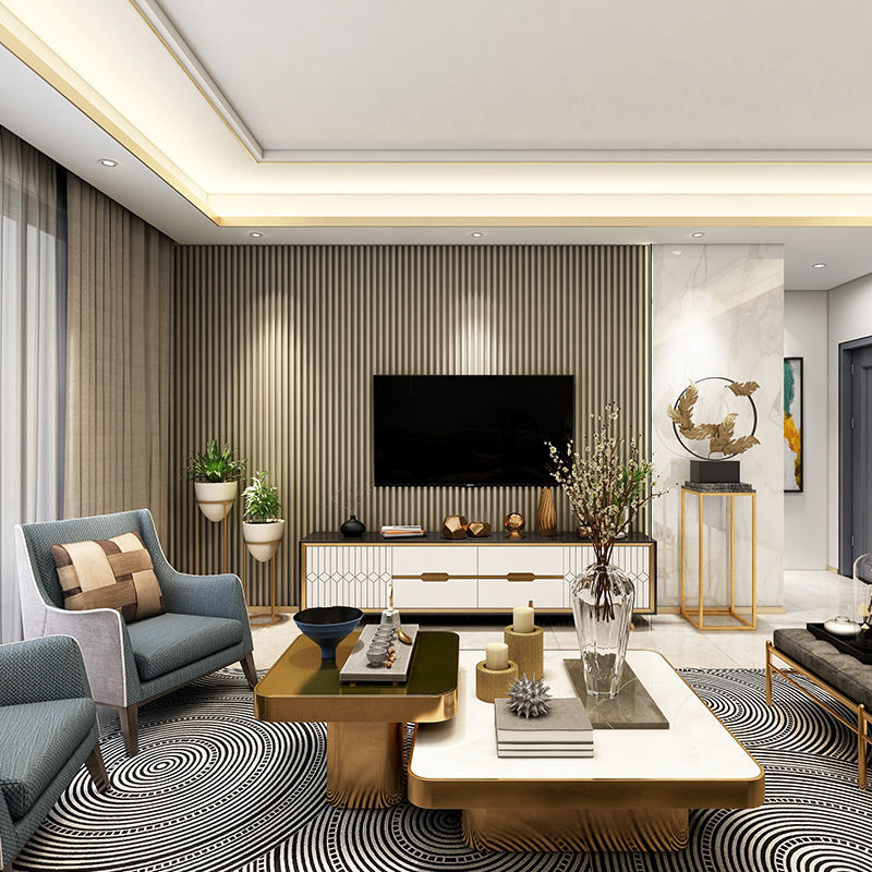 Wpc Duvar Paneli Ahşap Plastik Kompozit Duvar Kaplamaları İç dekoratif malzemeler