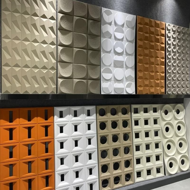 Fabrika Fiyatı Yapay Kültür Taşı PU Küf Taşı Duvar Dekorasyonu İçin PU 3D Duvar Paneli