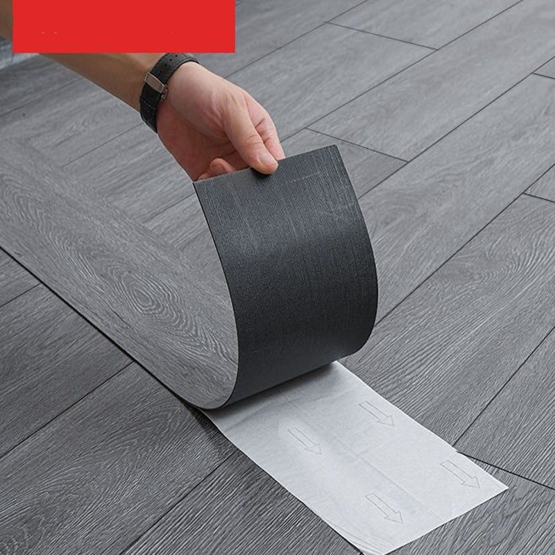 Su geçirmez Ahşap Lüks PVC Kelepçeler Lvt Zemin Yerleri Kendine yapışkan Vinil Yerleri Peel And Stick Pvc Yer Taşları