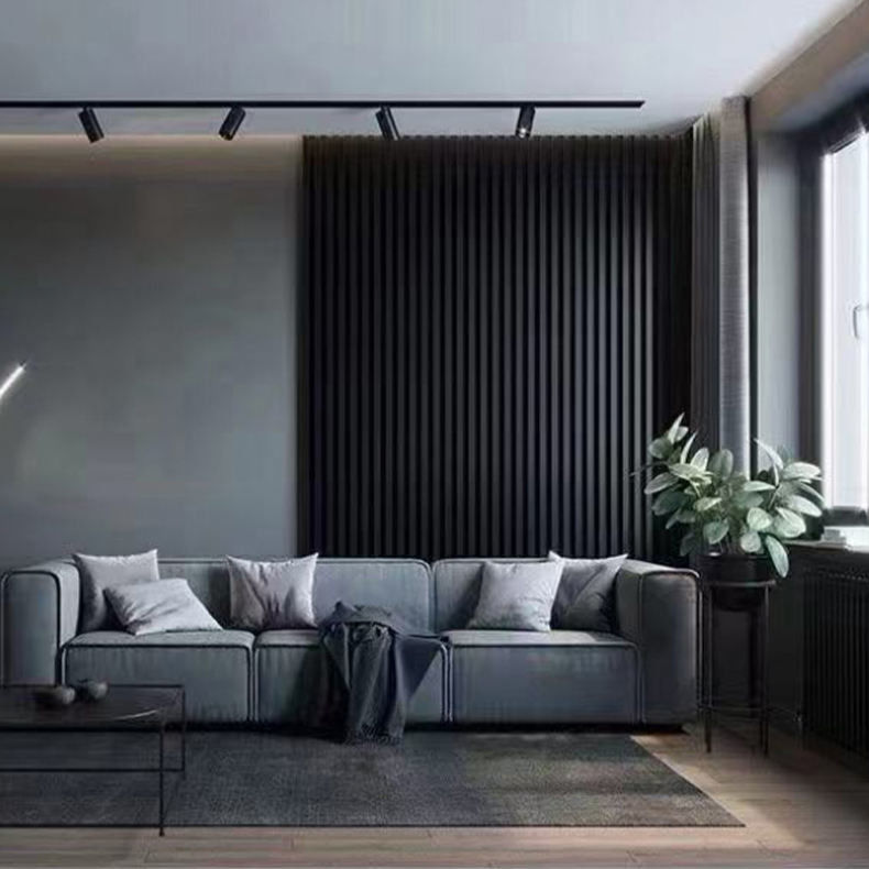 Fabrika Toptan Ekolojik Ahşap Duvar Tahtaları WPC PVC Plastik Duvar Tahtaları TV Duvarı İç İç Dış Özel Renkler