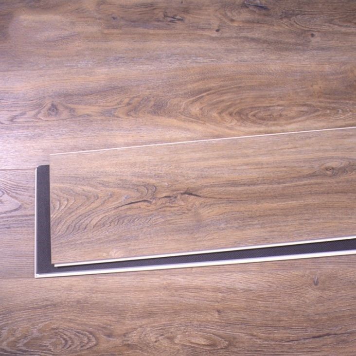 Lüks SPC zemin fayansı PVC vinil SPC tıklama kilitli vinil tahta zemin