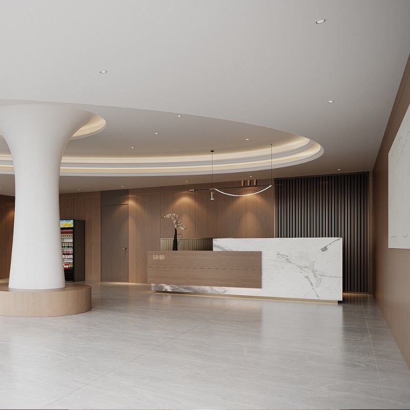 Bambu Kömür Ahşap Finer Tahta Ayna Süzgeç Yangına Karşı Pvc Duvar Paneli Daire Ofisi İçin