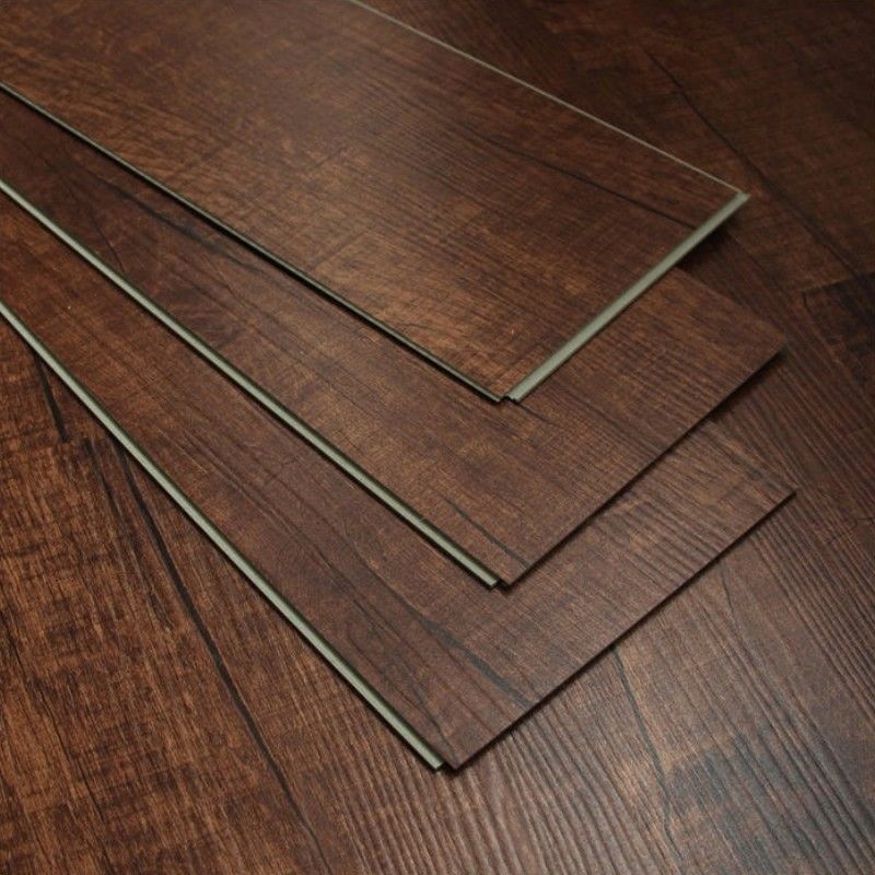 Su geçirmez ahşap tanesi 4mm 5mm 6mm 7mm 8mm pvc tıklama kilitli spc zemin lvp zemin vinil tahta IXPE ile lüks vinil zemin