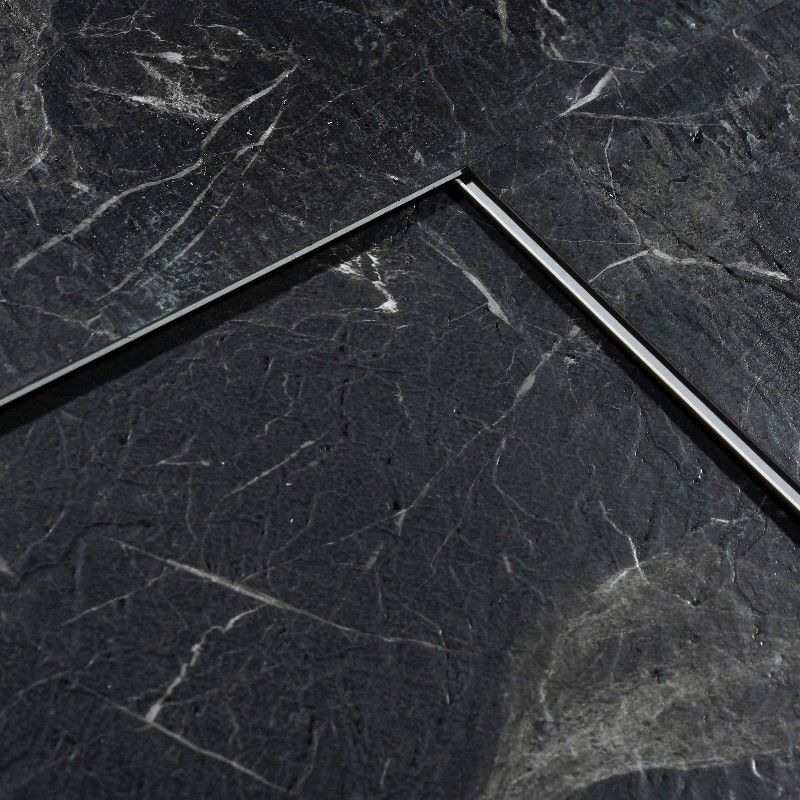 4.5mm 5mm 6mm Su geçirmez Spc Piso 4mm Bağlantılı Tıklama Lvt Spc Pvc zemin