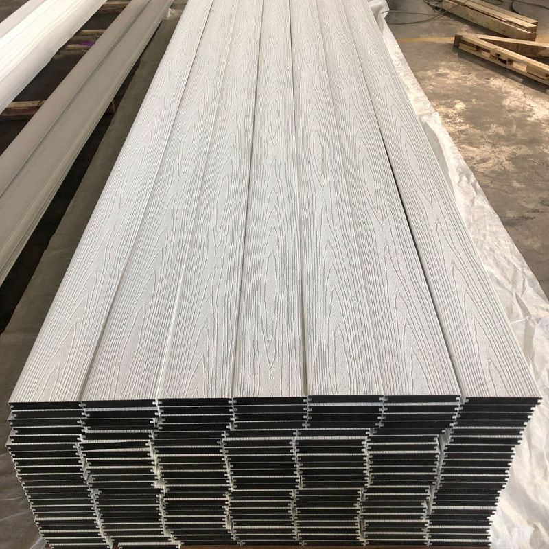 Avrupa Eş Ekstrüzyon Su geçirmez Güverte Zemini WPC Çürük Çatı Kompozit Çatı Dış Kullanım Fırçalı Ahşap Plastik Kompozit