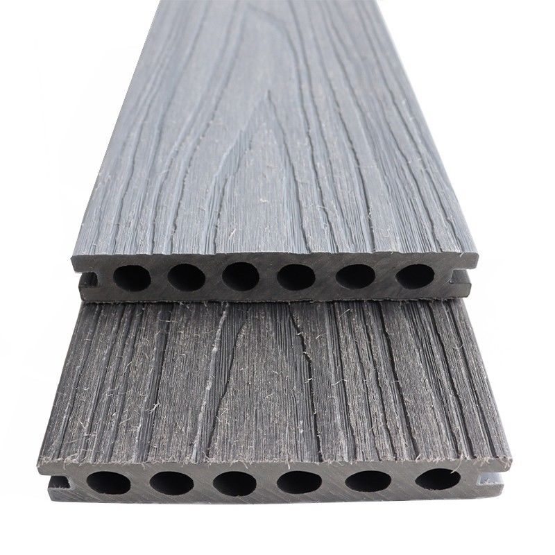 UV-Durumlu Dış Katı Su geçirmez Yüksek Güçlü Ahşap CE Sertifikalı WPC Ahşap Plastik Kompozit Çatı Çift Renkli
