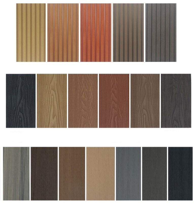 Açık yüzme havuzu su geçirmez WPC ahşap ve plastik kompozit eş dışkı zemin döşeme