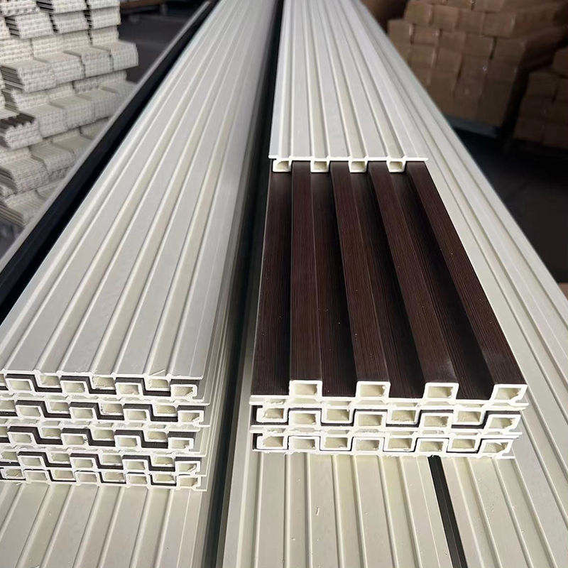 Su geçirmez iç mekan Ahşap Taneler Polyvinyl Klorür Duvar Paneli Çevre dostu Dekorasyon