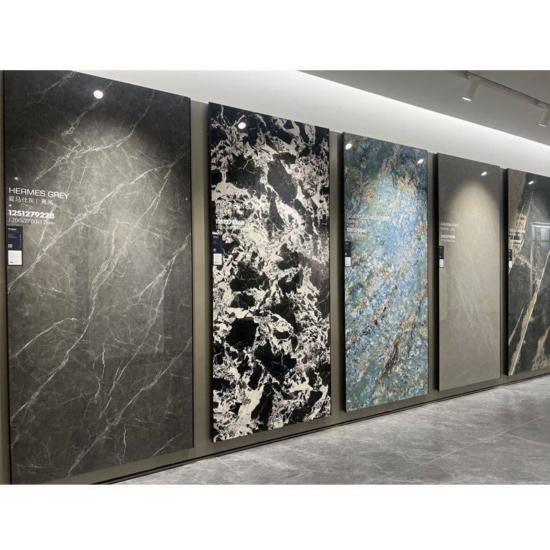 3200*1600mm Boyutlarında Mermer Görünümlü Sinterlenmiş Taş, İç Mekan Zemin Karoları ve Duvar Paneli Dekorasyonu İçin Mükemmel Seçim