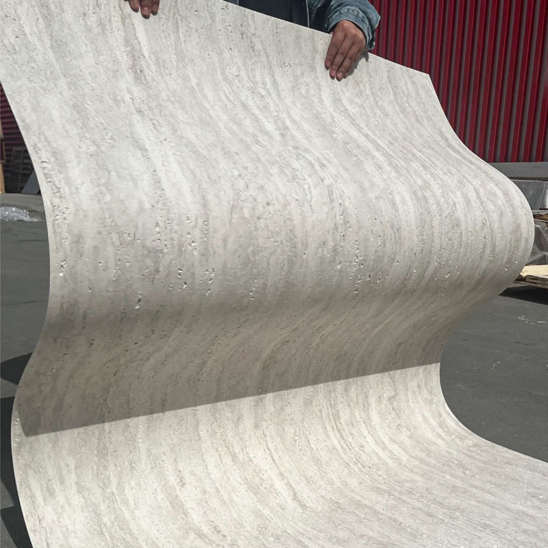 Waterproof MCM Soft Stone Panel 3D Texture Flexible Wall Tiles For Modern Dining Interior Exterior House Decoration