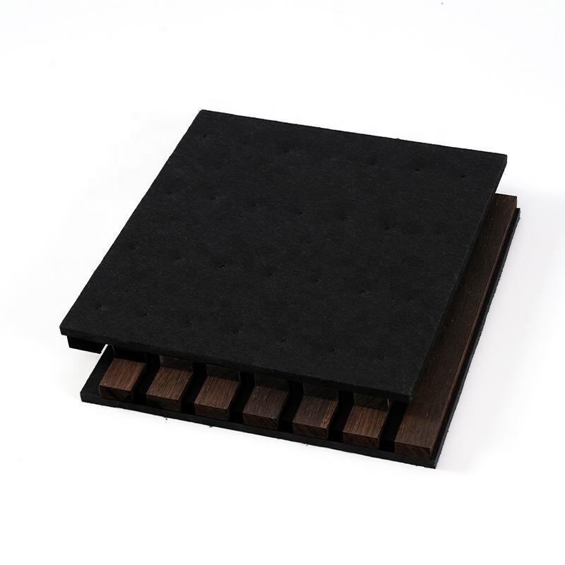 Ses geçirmez duvar panelleri Duvarlar için ses geçirmez paneller Yüksek yoğunluklu akustik ses emici kendi kendine yapışkan akustik duvar panelleri