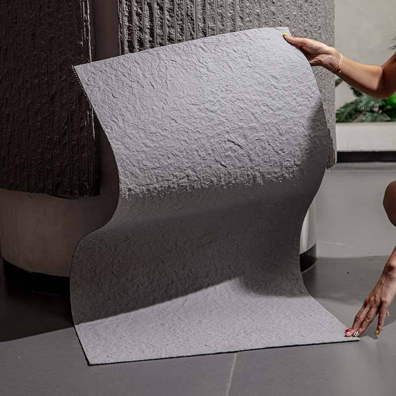 Doğal Taş Yaprak Esnek Taş Panelleri Dış Duvar Kaplama Malzemesi İçin Finer Hızlı Kurulum İnce Esnek Duvar Kelepçeleri