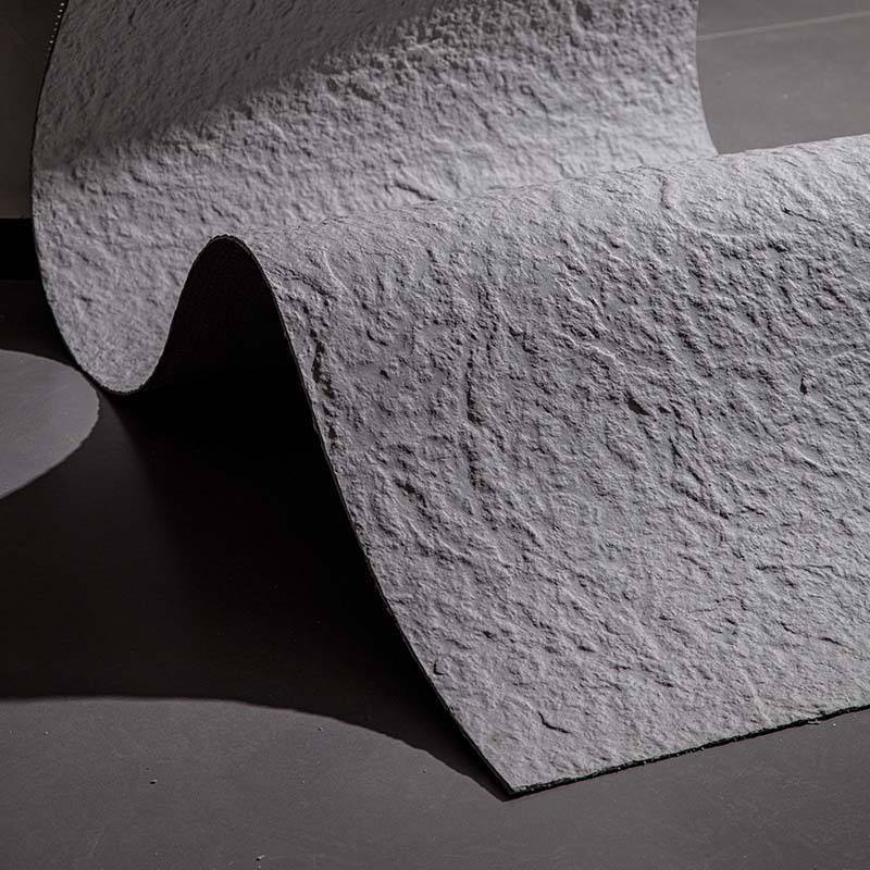 Doğal Taş Yaprak Esnek Taş Panelleri Dış Duvar Kaplama Malzemesi İçin Finer Hızlı Kurulum İnce Esnek Duvar Kelepçeleri