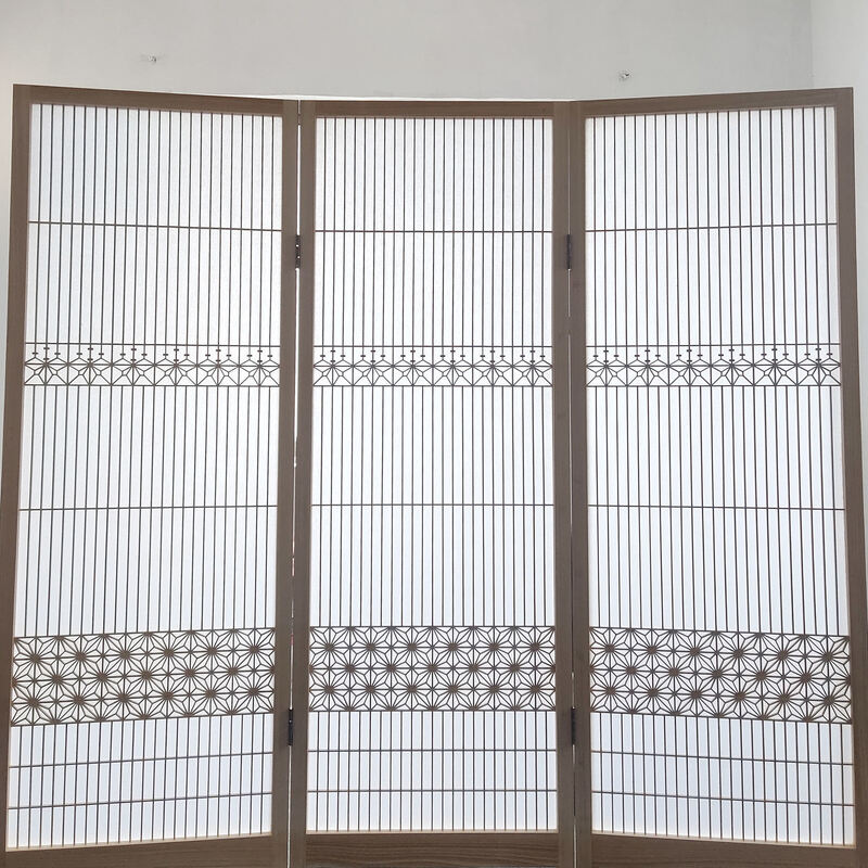 Yüksek Teknoloji Geleneksel Japon Hinoki Ahşap Çiçek Çip veya Mobilya veya Pencere için Kumiko