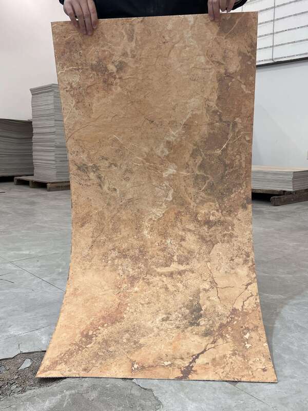 MCM Taş Esnek Duvar Paneli Doğal Kumtaşı Yapısı İçeride Dışarıda Duvar Dekorasyonu için Ultra İnce Hafif