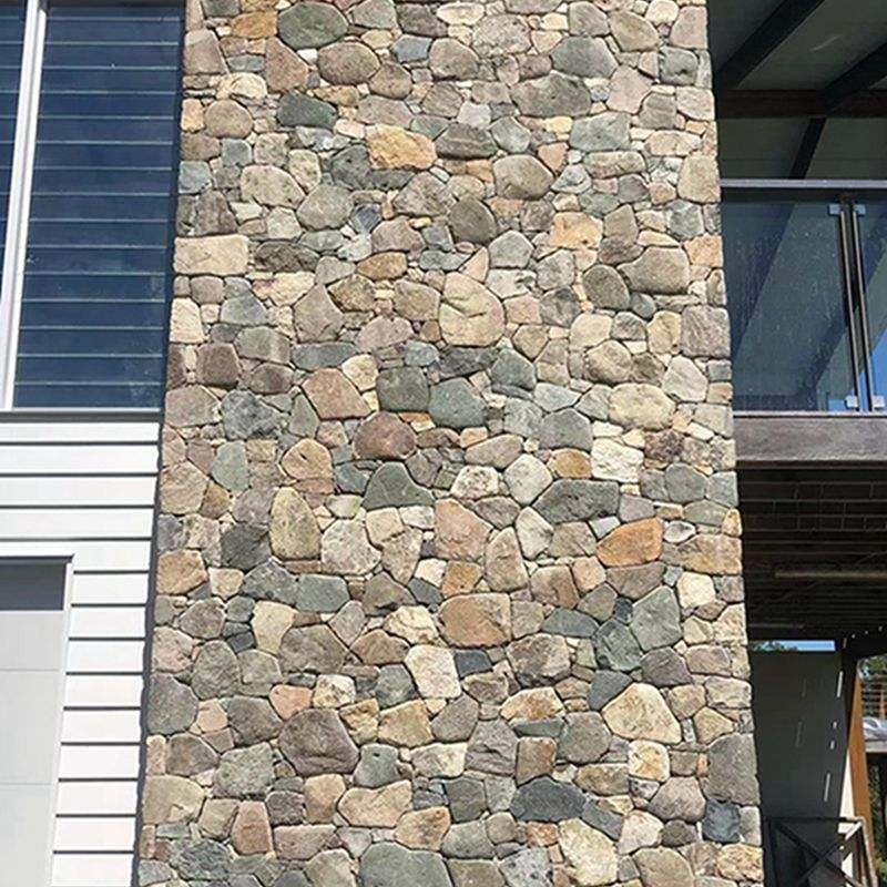 Doğal bitirme slayt kültürü Kerala'daki banyo sütunu dış ve iç duvar için taş kaplama