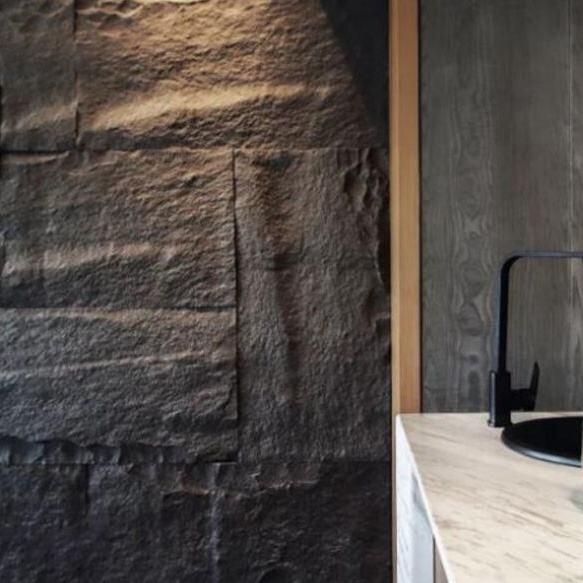 Yumuşak Modern Tasarım Polyurethane Dekoratif PU Taş Duvar Paneli Otel ve İç Kullanım için Büyük Çanakkale Çin'de Yapıldı