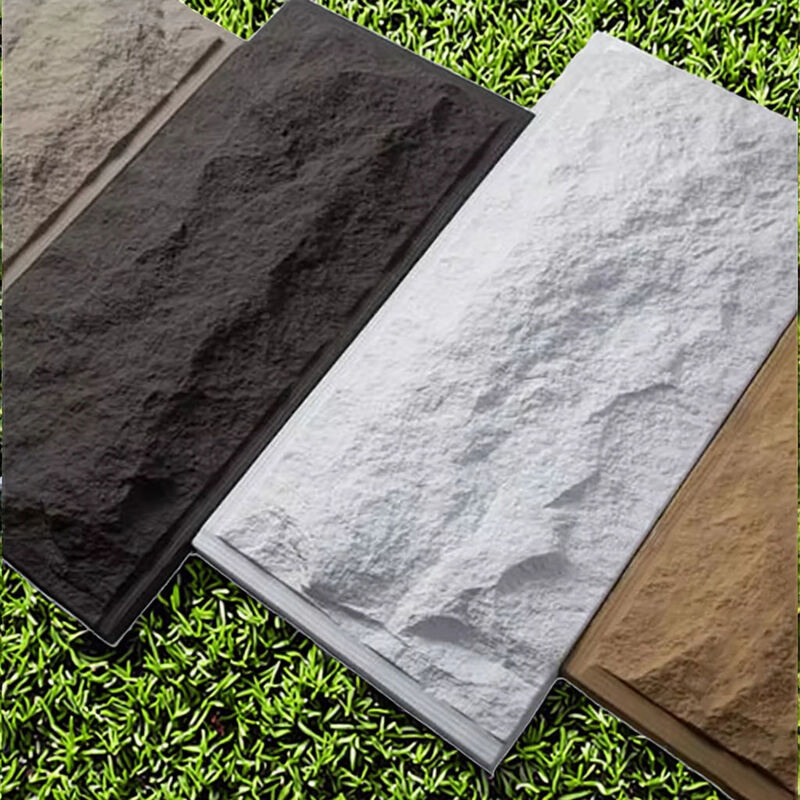 Yumuşak Modern Tasarım Polyurethane Dekoratif PU Taş Duvar Paneli Otel ve İç Kullanım için Büyük Çanakkale Çin'de Yapıldı