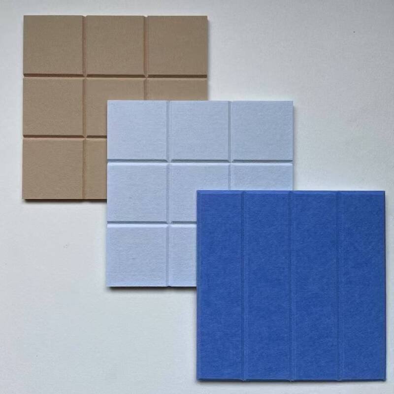 Çevre dostu sinema gürültüsünü azaltma yangın geçirmez ses geçirmez entegre poliester akustik duvar paneli akustik paneller akupanel