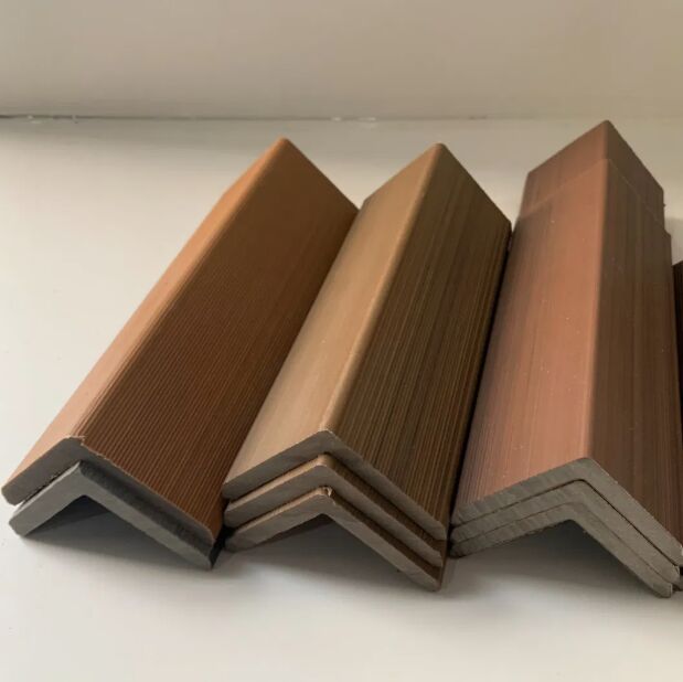 Fabrika Fiyatı WPC Dış Accessoarları Köşe Çizgisi Köşe Kaplama Köşe Çizgisi Dış Çatı ve Duvar Paneli için
