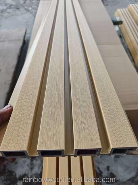 Ticari binalarda dış kullanım için modern su geçirmez WPC kompozit duvar paneli- Düşük Fiyat