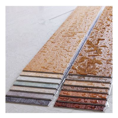 UV Kaplama Click Lock SPC Vinil Döşeme Uzm Vinil Karo 5mm Yaşlanma Direnci