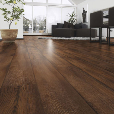 Piso Laminado 8mm SPC Vinil Döşeme Klik Tahta Vinil Döşeme UV Kaplama