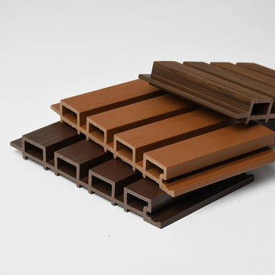 Bambu Fiber Kompozit İç WPC Duvar Paneli 168 * 22mm Çizilmez