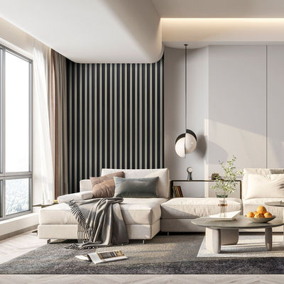 Formaldehit Anti Moth Olmadan Çevre Dostu Daire İç WPC Duvar Paneli