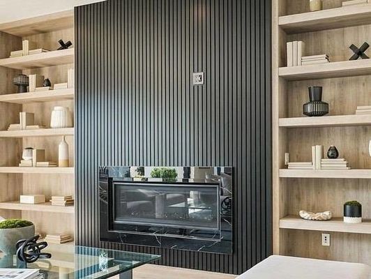 219 * 26mm İç WPC Duvar Paneli Filmi Lamine Neme Dayanıklı