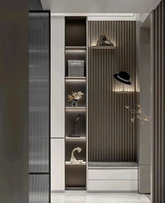 CE / ISO9001 Wpc Ahşap Çıta Paneli WPC Dekoratif Paneller UV Dayanımı