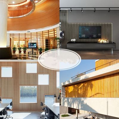 Çevre Dostu İç WPC Duvar Paneli 159MM * 10MM Hızlı Kurulum