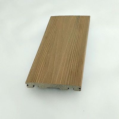 Kaymaz WPC Decking Board Suya Dayanıklı Yivli Bambu Plastik Kompozit Decking