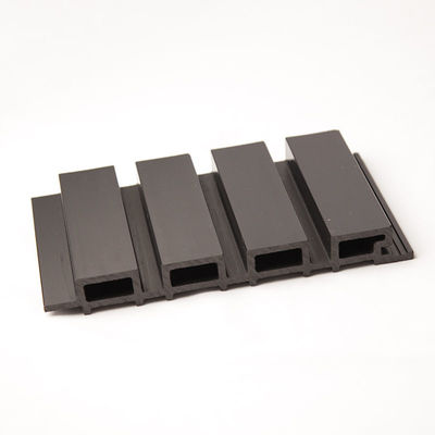 Yüksek Kaliteli Dışarı Wpc Fluted Duvar Paneli 3D Wpc Dekoratif Ahşap Duvar Paneli Ev Dekorasyonu İçin