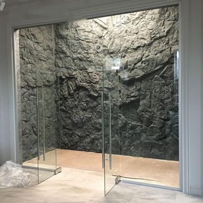 Hafif Ağırlık Dekoratif PU Taş Duvar Paneli Wpc İç