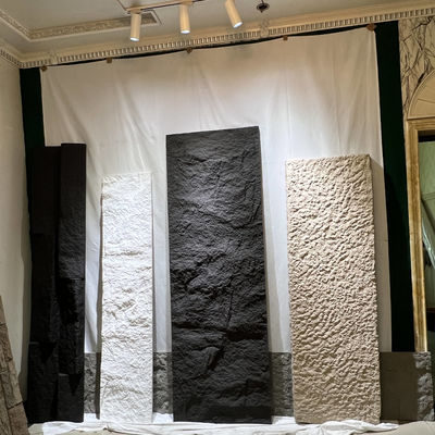 Kapalı Dışarı PU Taş Duvar Paneli Polyurethane Taş Büyük Plak Paneli