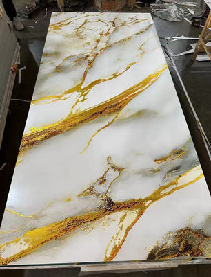 İç mekan Bambu Kömür Fiber Ahşap Finer Metal Yapı Katı Ayna PVC Duvar Panelleri