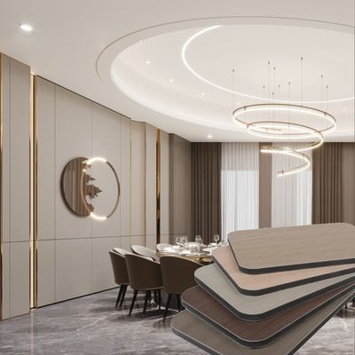 Bambu Kömür Tahta Ahşap Karbon Kristal Plak Yapıştırma Duvar Paneli & Tahtalar PVC Duvar Paneli